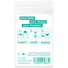 Lade das Bild in den Galerie-Viewer, ZUGSPITZE 30x Menthol Aromakarten für Zigaretten oder Tabak - Menthol aus 100% natürlicher japanischer Minze